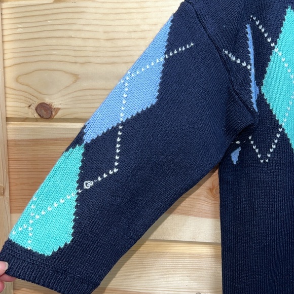 Y2K Argyle sweater - Picture 4 of 7